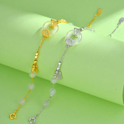 54.Peace Buckle Bracelet